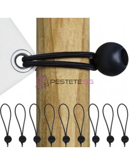 Комплект скоби с топчета за монтаж на брезент 10бр